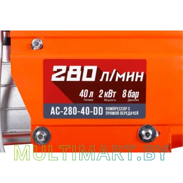 Компрессор Кратон AC-280-40-DD (3.01.01.034) картинка 7